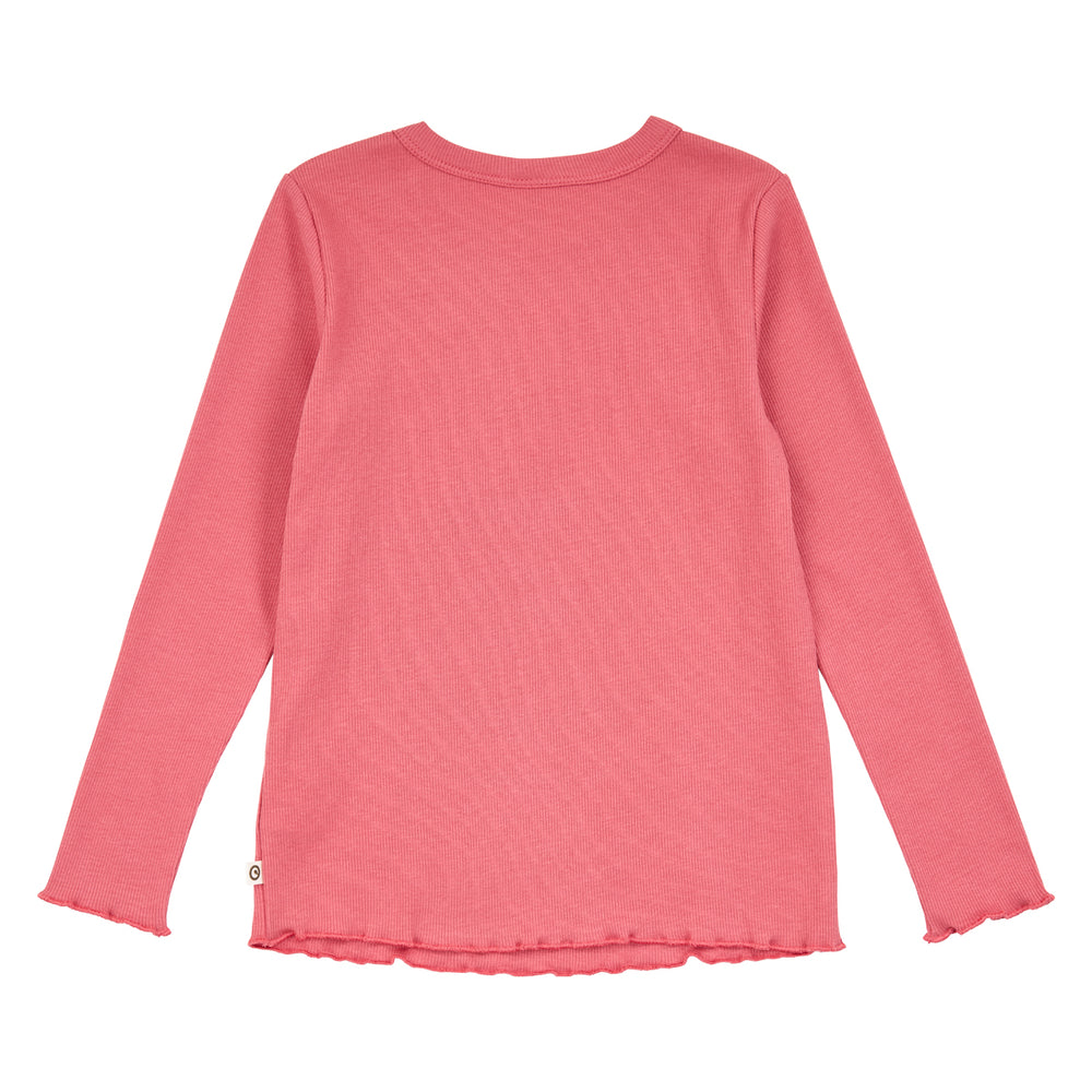 müsli COZY ME rib deco top L_S Tee Baroque Rose 018163400