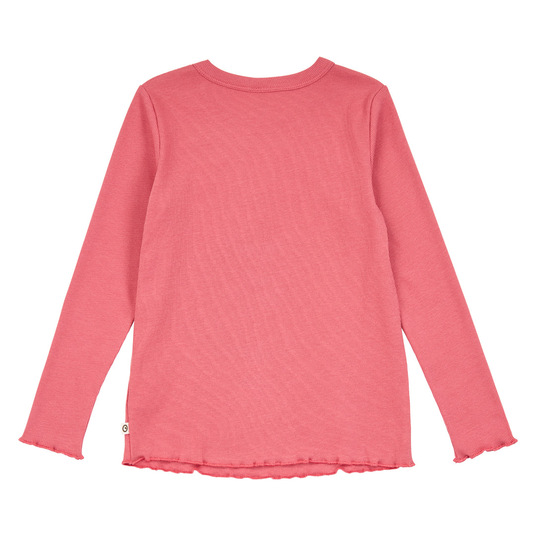 müsli COZY ME rib deco top L_S Tee Baroque Rose 018163400