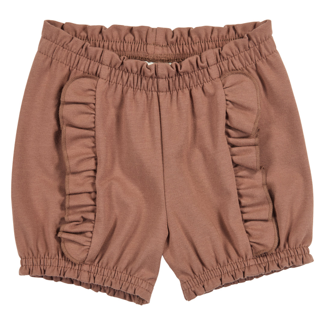 müsli COZY ME ruffle bloomers Pants Pecan 018142101