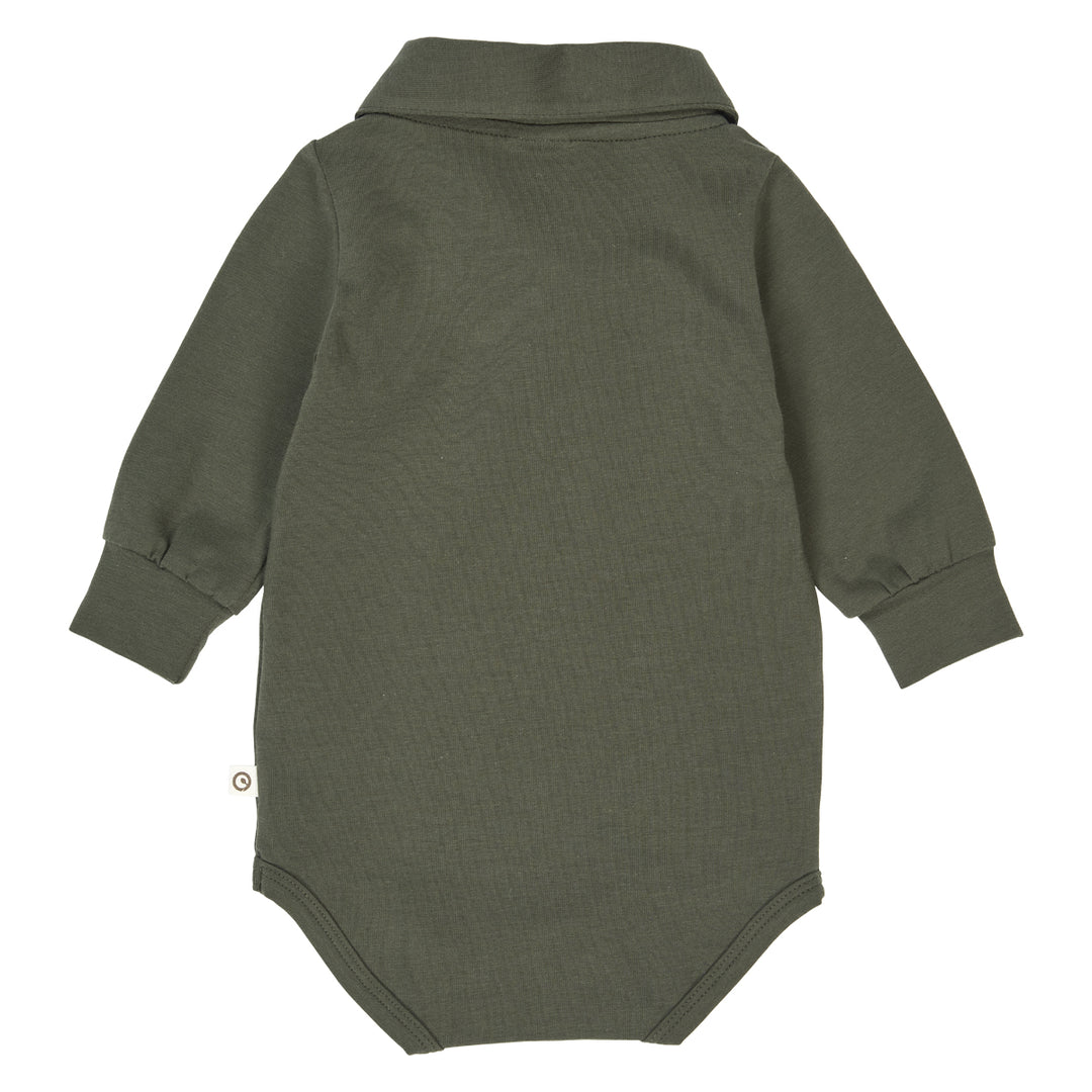 müsli COZY ME shirt body Bodystockings Deep green 019040401