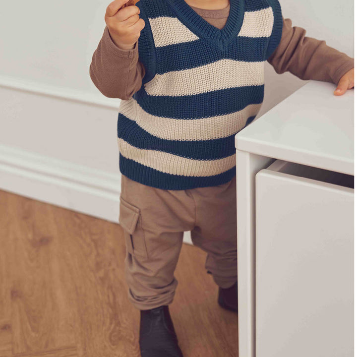 müsli COZY ME sweat cargo pants Pants Walnut 017080802