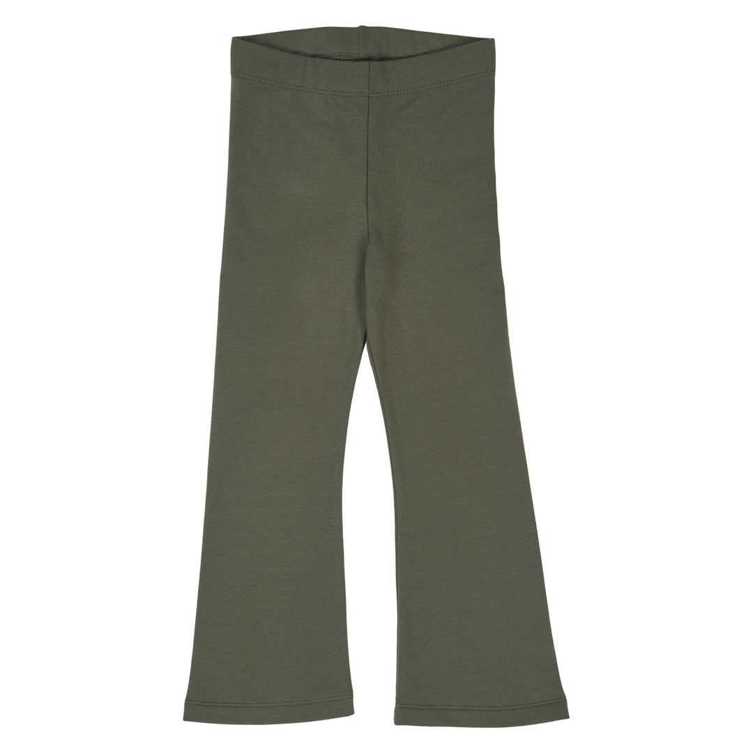 müsli COZY ME sweat flared pants Pants Deep green 019040401
