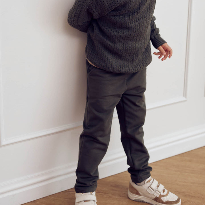 müsli COZY ME sweat pocket pants Pants Deep green 019040401
