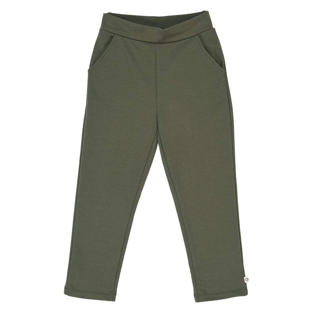 müsli COZY ME sweat pocket pants Pants Deep green 019040401