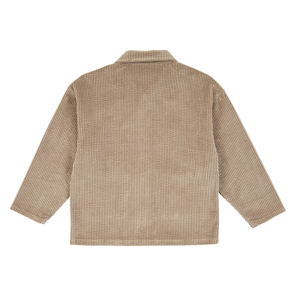 müsli Corduroy Jacket L_S Tee Walnut 017080802