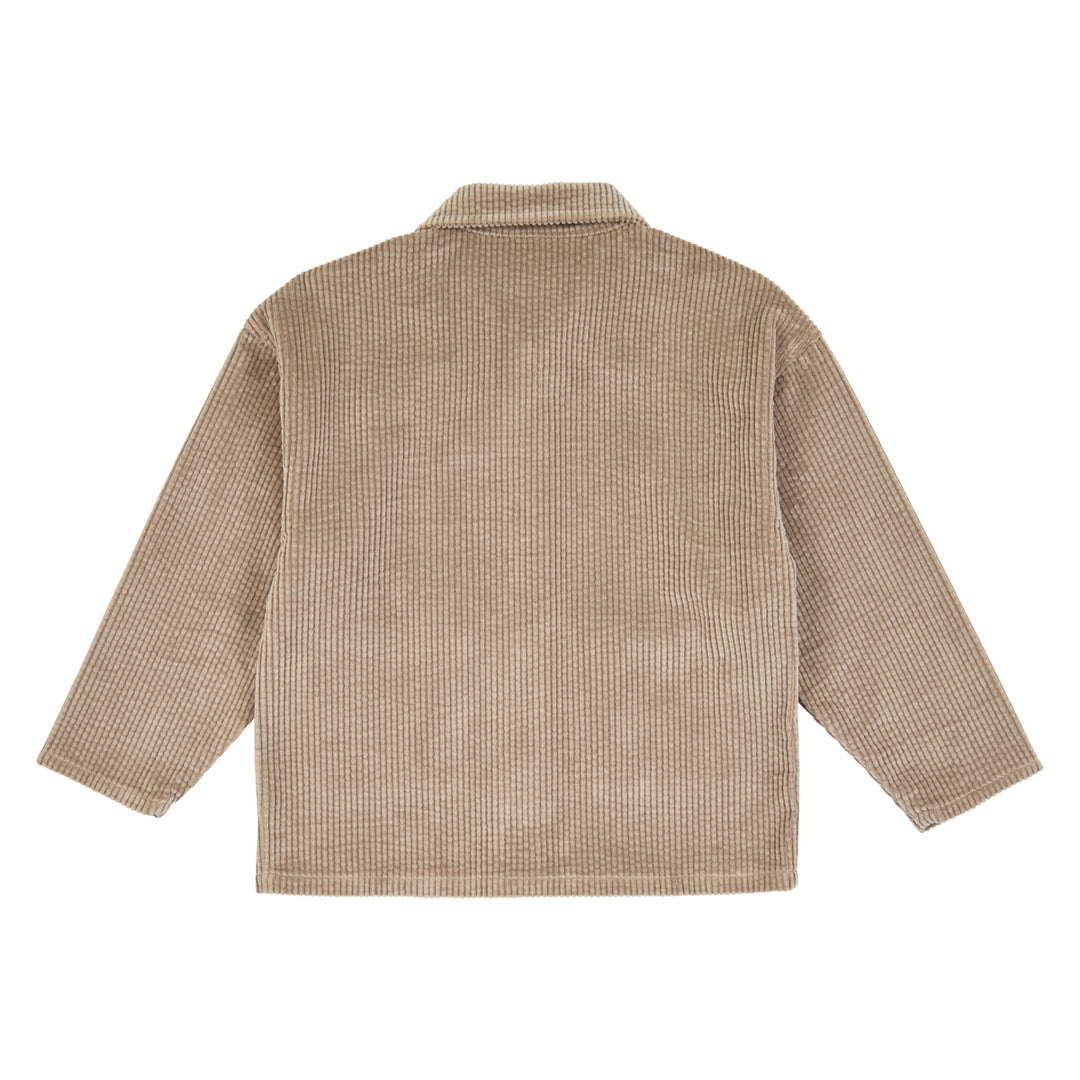 müsli Corduroy Jacket L_S Tee Walnut 017080802