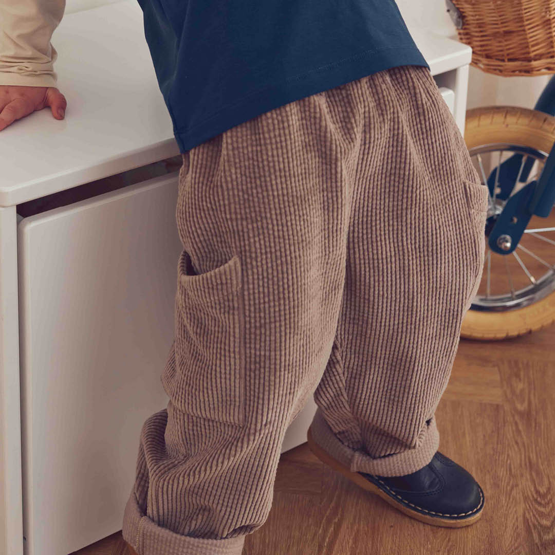 müsli Corduroy Pants Pants Walnut 017080802