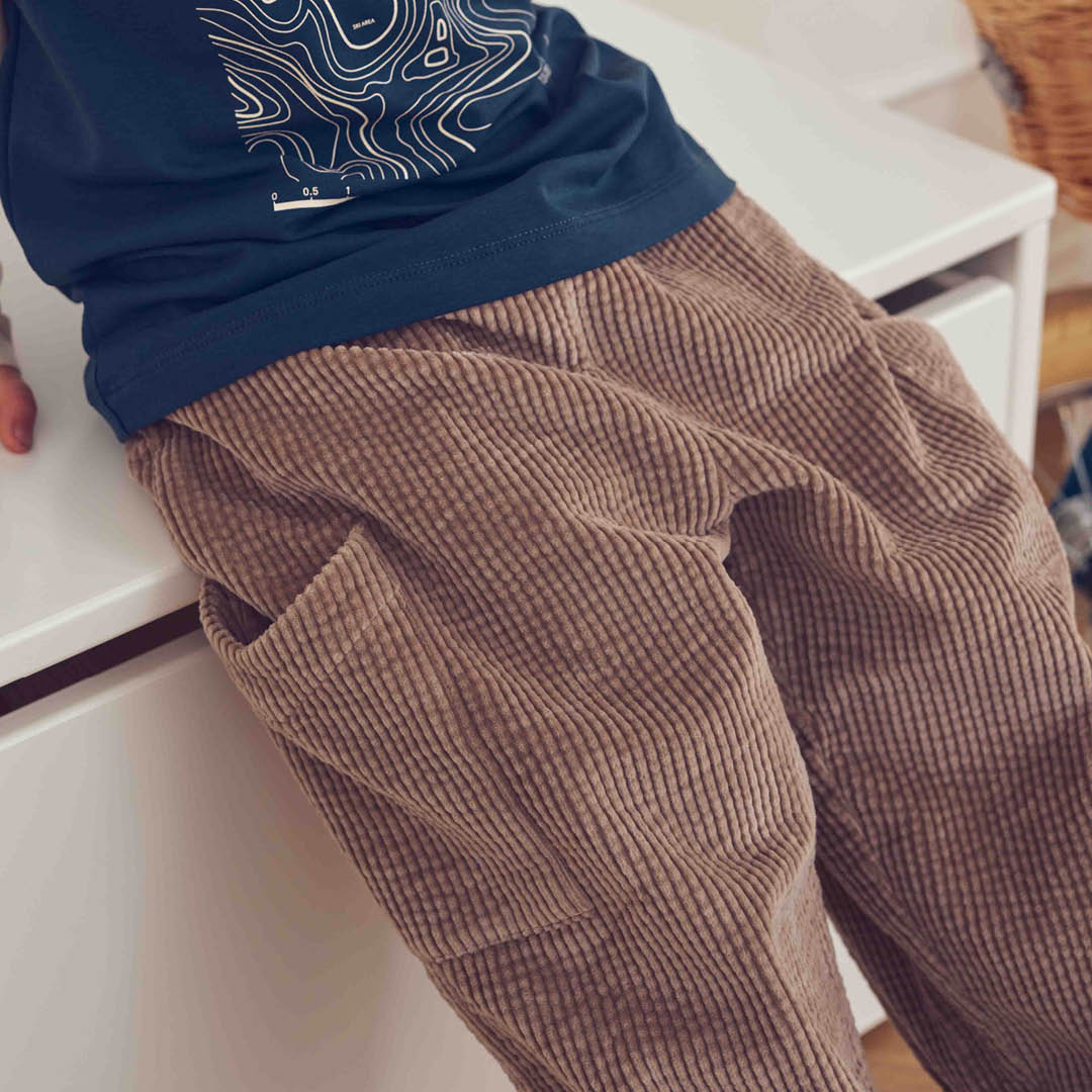 müsli Corduroy Pants Pants Walnut 017080802