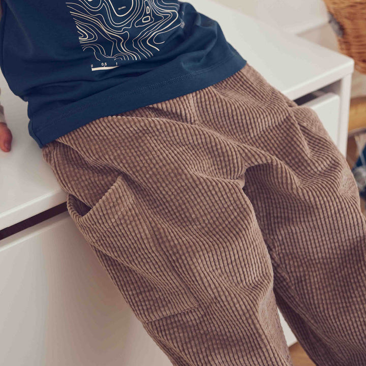 müsli Corduroy Pants Pants Walnut 017080802