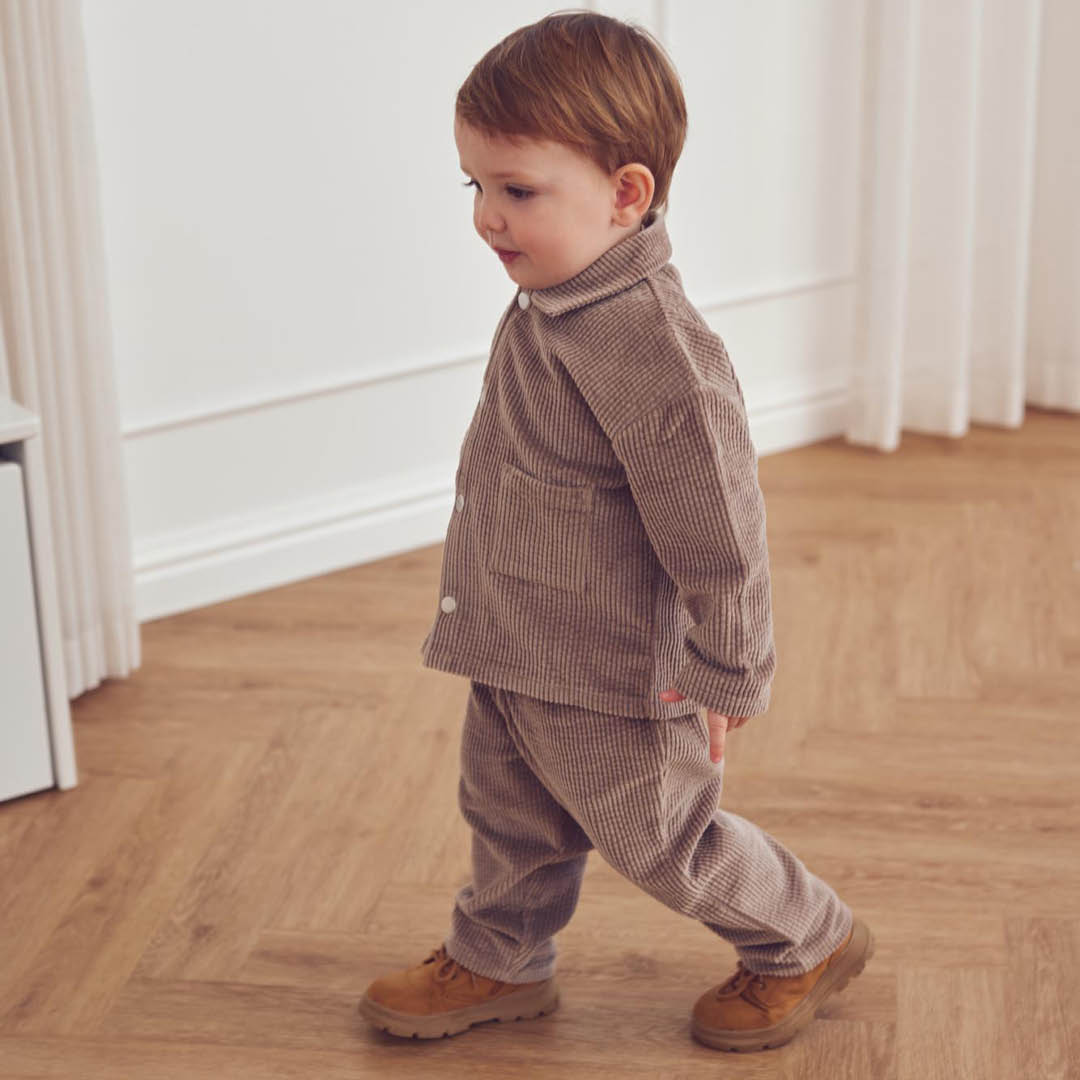 müsli Corduroy Pants Baby Pants Walnut 017080802