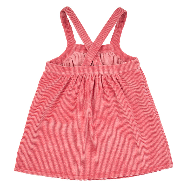 müsli Corduroy Pinafore Dress Dress Baroque Rose 018163400