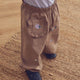 müsli Cottage Frill Pocket Volume Pants Baby Pants Walnut 017080802