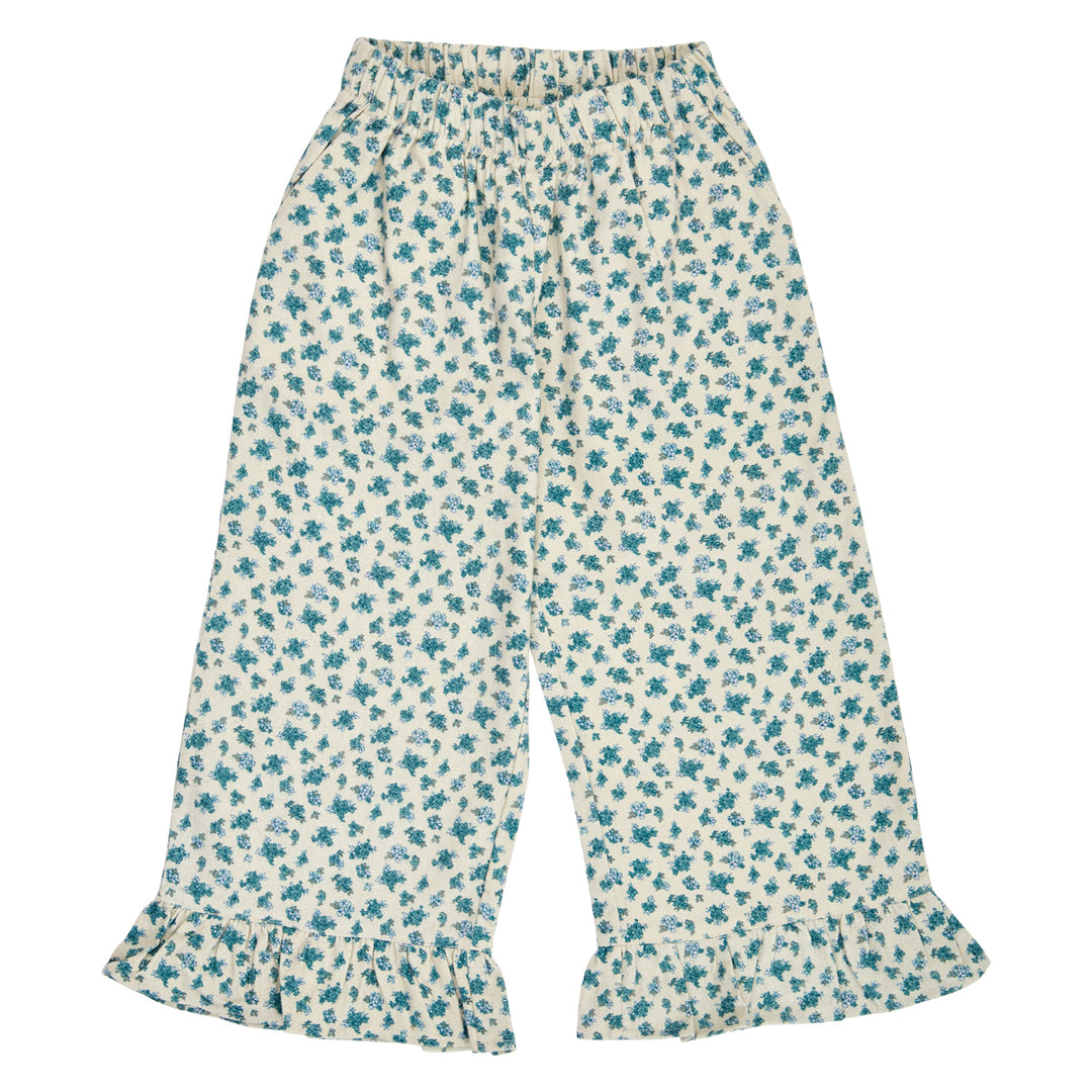 müsli Cottage Frill Wide Leg Pants Pants Arctic/ Oak/ Mauve 690000339