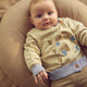 müsli Cottage Knit Cardigan Baby L_S Tee Oak 013040001