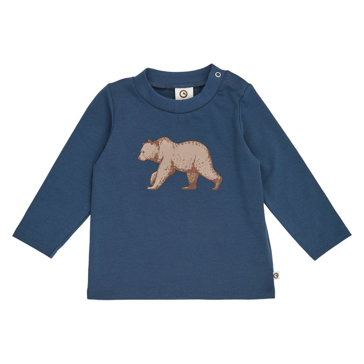 müsli Cozy Me Bear Set L_S Tee Navy 019403101