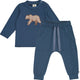 müsli Cozy Me Bear Set L_S Tee Navy 019403101