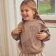 müsli Cozy Me Bow Sweatshirt L_S Tee Walnut 017080802