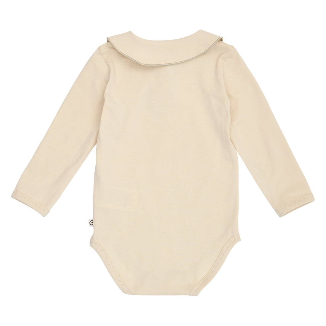 müsli Cozy Me Embroidery L/S Shirt Body Bodystockings Oak 013040001