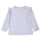 müsli Cozy Me Frill L/S T Baby L_S Tee Mauve 014381301