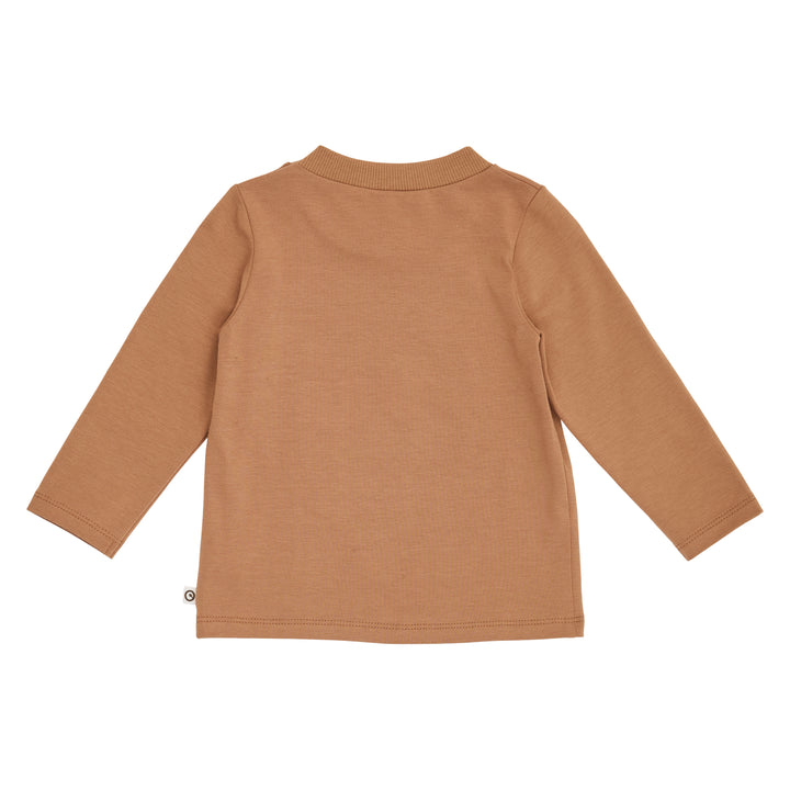 müsli Cozy Me Moose L/S T Baby L_S Tee Cashew 018103003