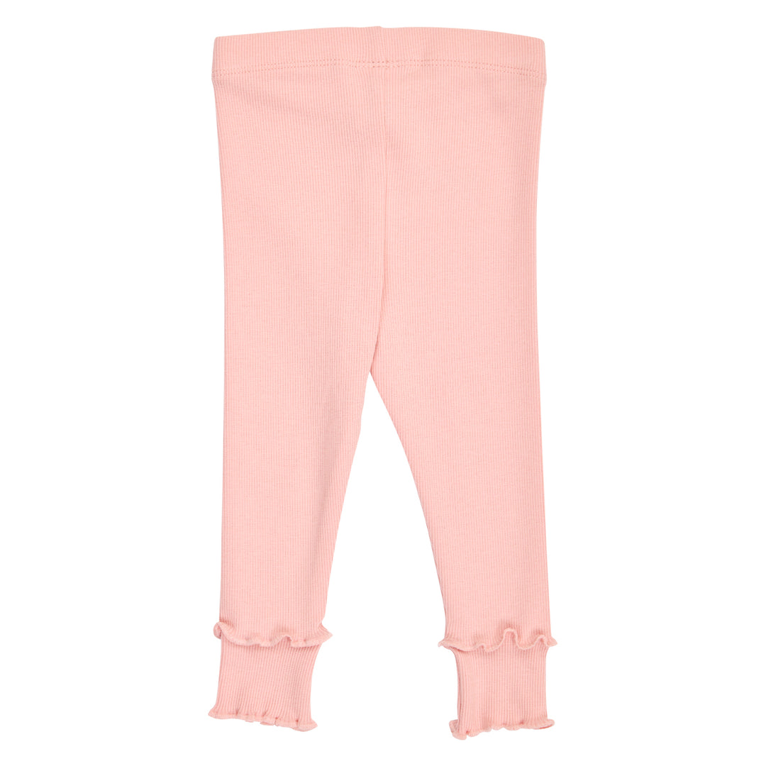 müsli Cozy Me Rib Deco Leggings Baby 2-Pack Leggings Blush/ Barouque rose 690000350
