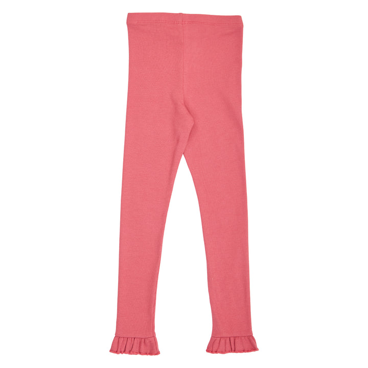 müsli Cozy Me Rib Frill Leggings Leggings Baroque Rose 018163400