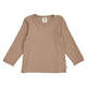 müsli Cozy Me Rib L/S T Baby L_S Tee Walnut 017080802