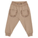 müsli Cozy Me Sweat Frill Pocket Pants Baby Pants Walnut 017080802
