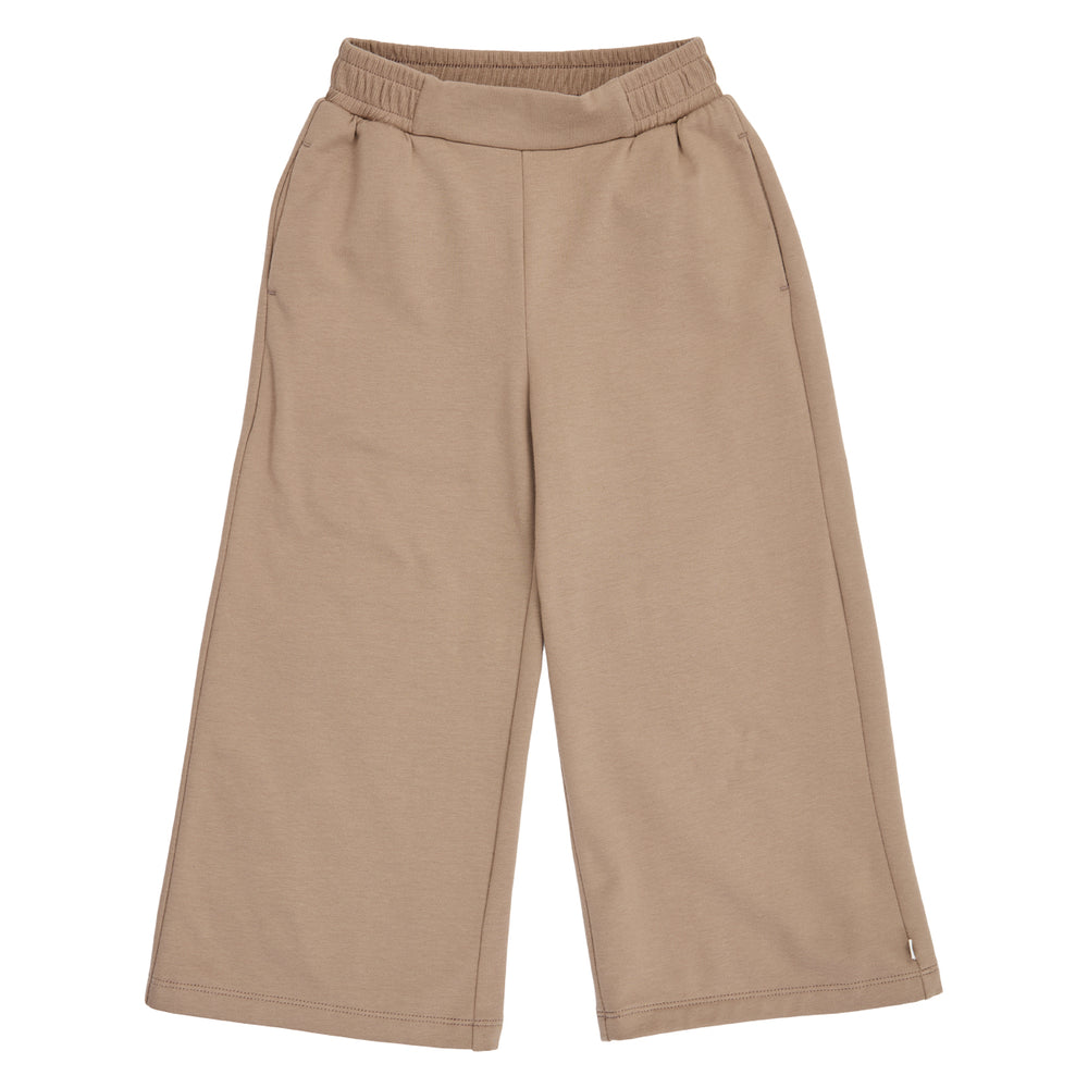 müsli Cozy Me Sweat Wide Leg Pants Pants Walnut 017080802