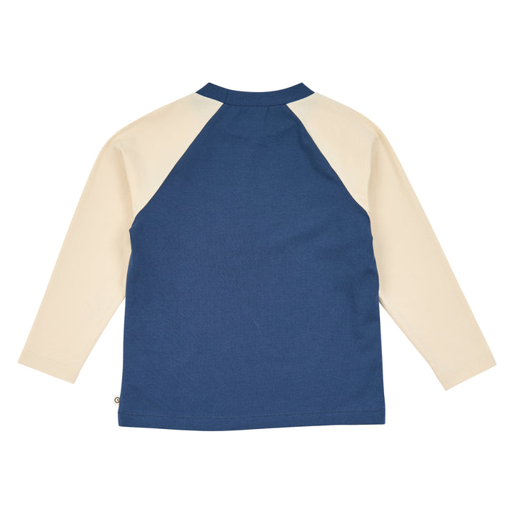 müsli Cozy Me Topographic L/S T L_S Tee Navy 019403101