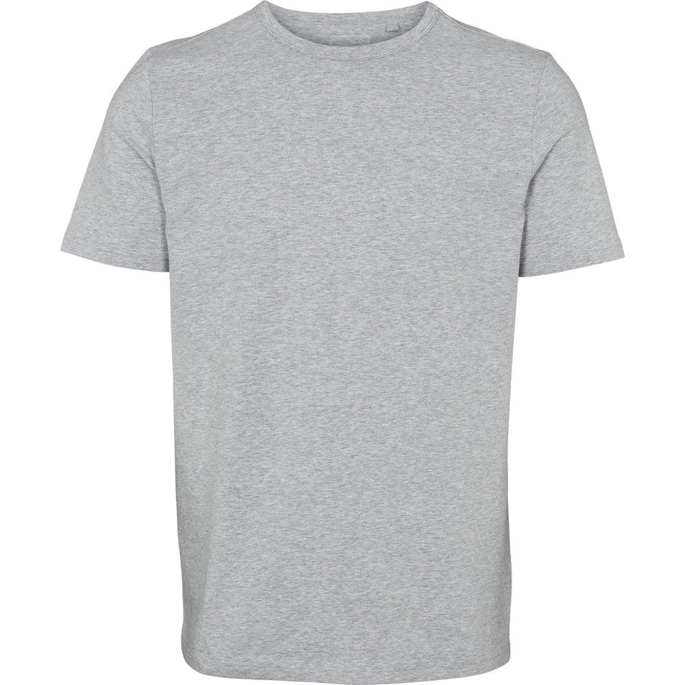 Conservandum Crew neck T-shirt S_S Tee Pale greymarl 207670000