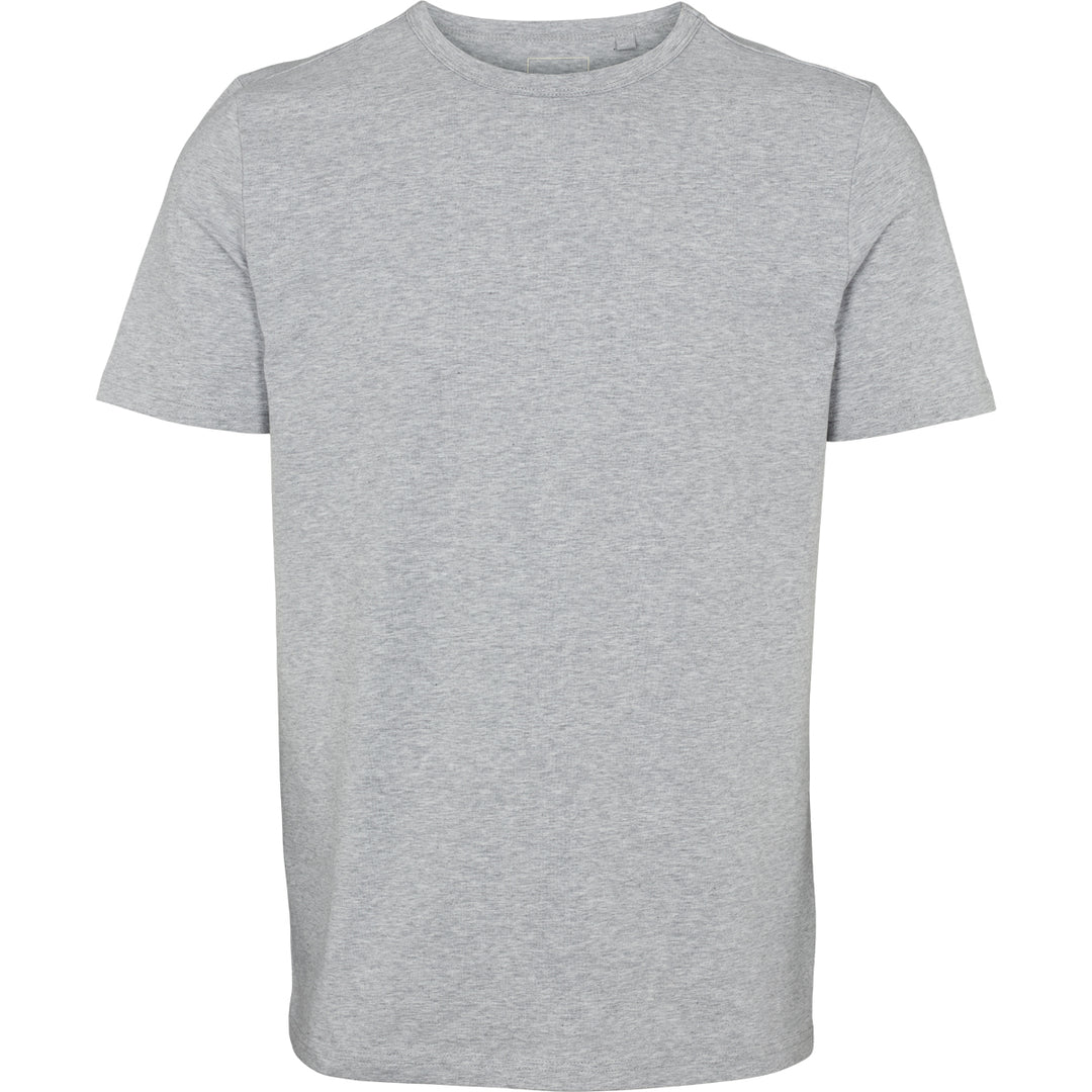 Conservandum Crew neck T-shirt S_S Tee Pale greymarl 207670000