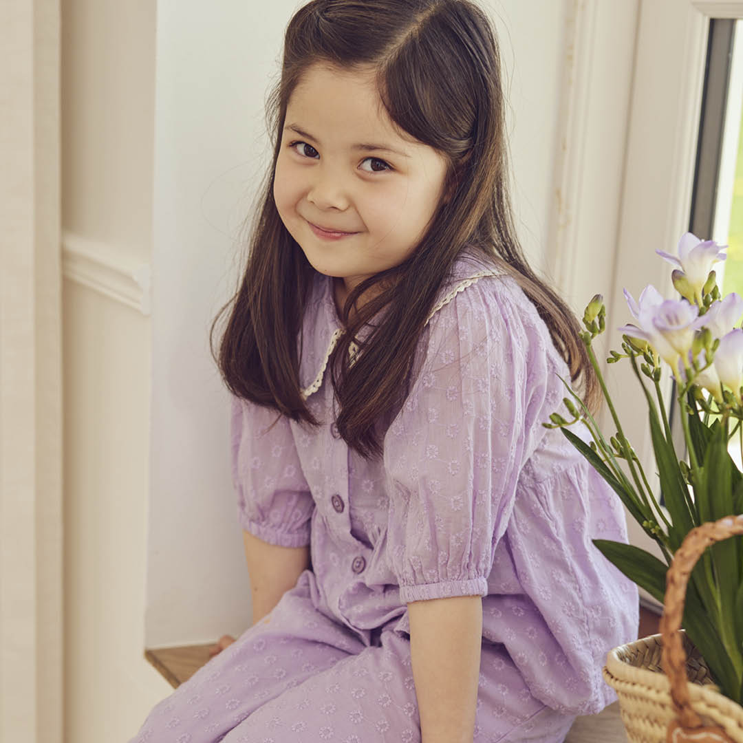 müsli DAISY collar puff shirt S_S Tee Dream 016361501