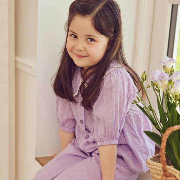 müsli DAISY collar puff shirt S_S Tee Dream 016361501