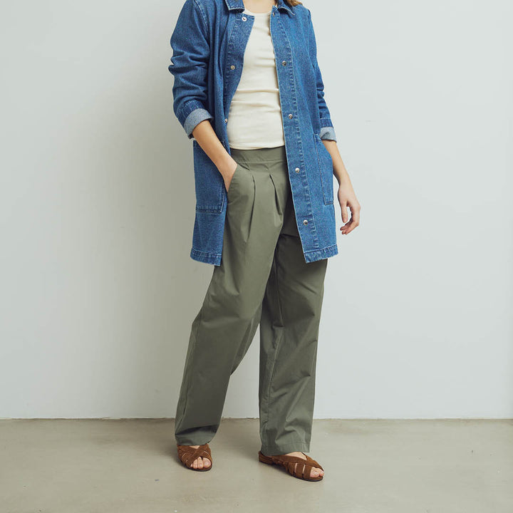 Conservandum DENIM shirt jacket S_S Tee Denim 019402601