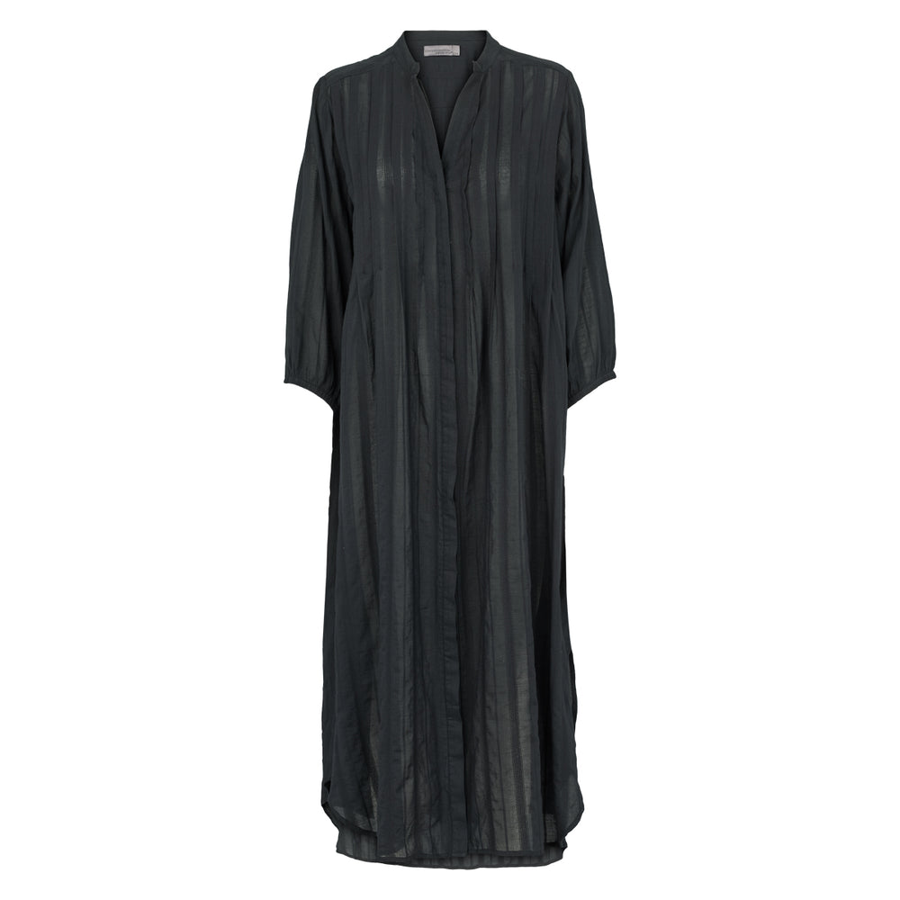 Conservandum DOBBY maxi dress Dress Black 019400706