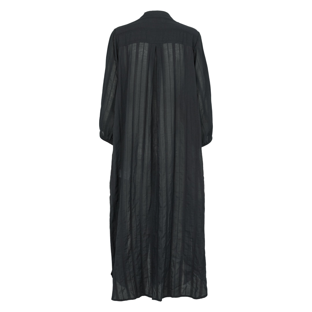 Conservandum DOBBY maxi dress Dress Black 019400706