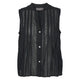 Conservandum DOBBY sleeveless top S_S Tee Black 019400706