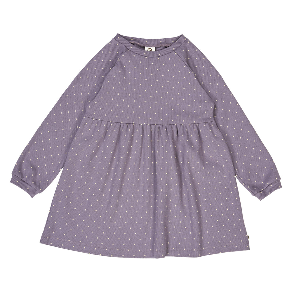 müsli DOT rib dress Dress Lilac fog/ Oak 690000259