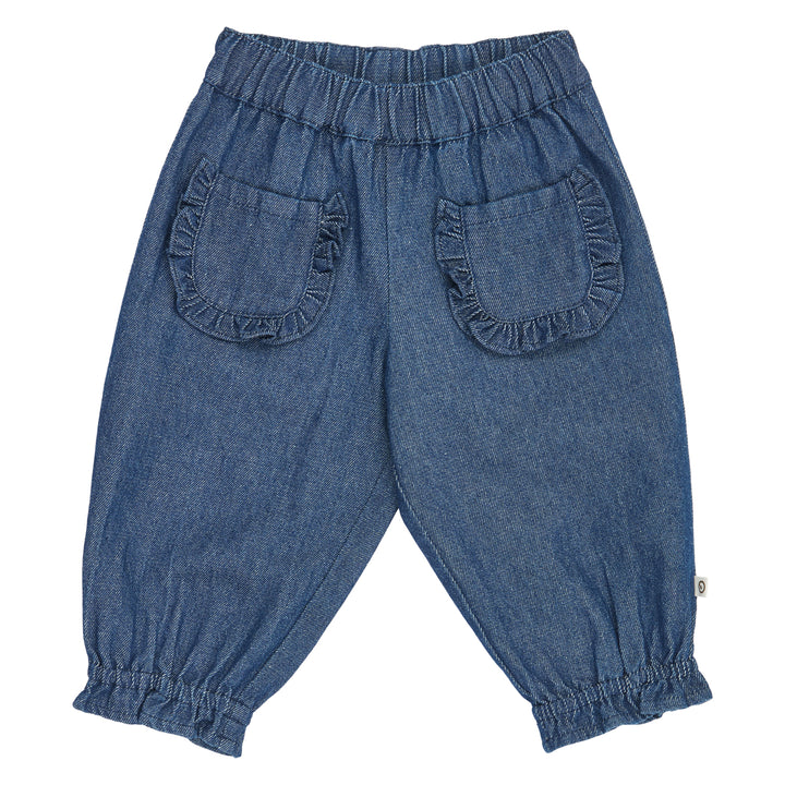 müsli Denim Frill Pocket Pants Baby Pants Denim navy 763001300