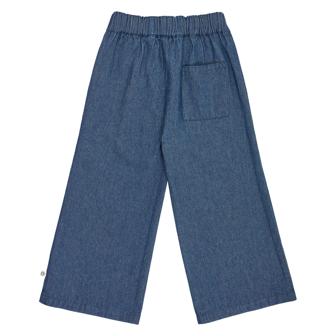 müsli Denim Wide Leg Pants Pants Denim navy 763001300