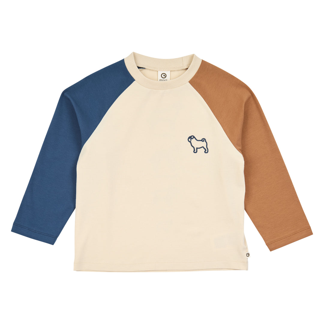 müsli Dogs Color Block L/S T L_S Tee Oak 013040001