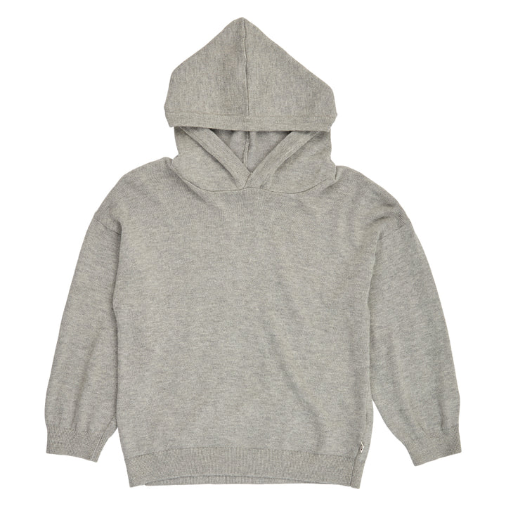 müsli Dogs Knit Hoodie L_S Tee Pale greymarl 207670000