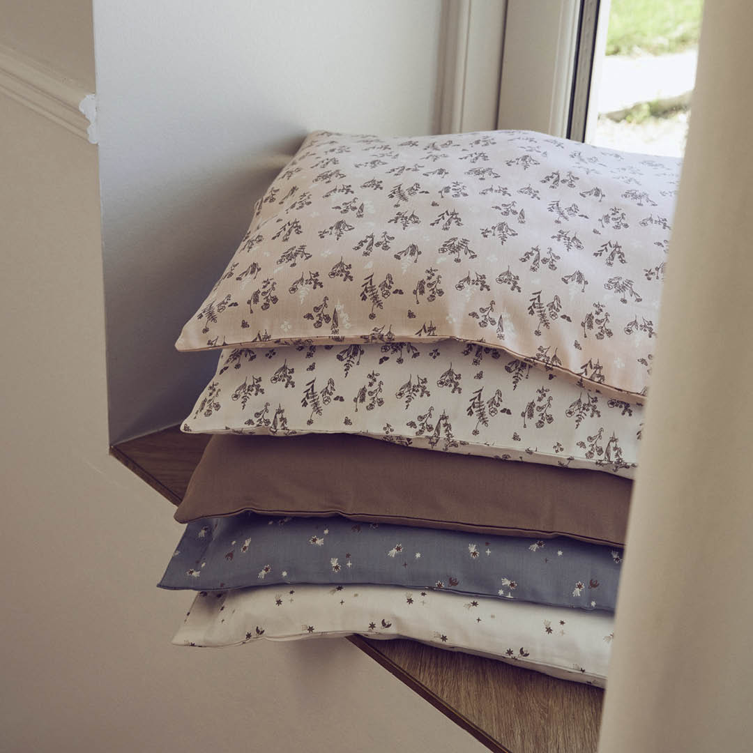 müsli FLORA bed linen -BABY Bed Linen & Blankets Nightingale/ balsam cream/ walnut 690000317