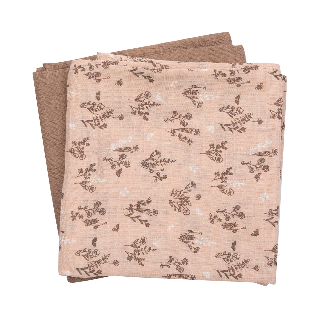 müsli FLORA cloth diaper 2-pack Nursery Nightingale/ balsam cream/ walnut 690000317