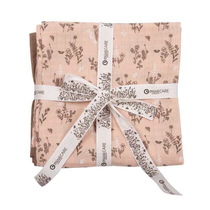 müsli FLORA cloth diaper 2-pack Nursery Nightingale/ balsam cream/ walnut 690000317