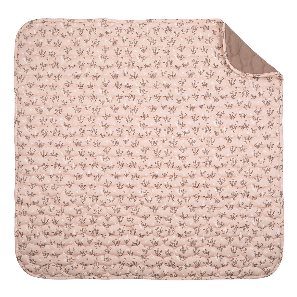 müsli FLORA quilt blanket Bed Linen & Blankets Nightingale/ balsam cream/ walnut 690000317
