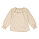 müsli Fleur Frill Collar L/S T Baby L_S Tee Oak/ Walnut/ Blush 690000334