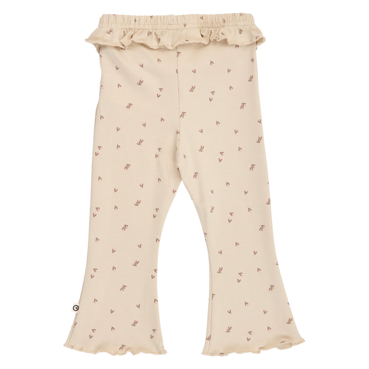 müsli Fleur Frill Flared Pants Baby Pants Oak/ Walnut/ Blush 690000334
