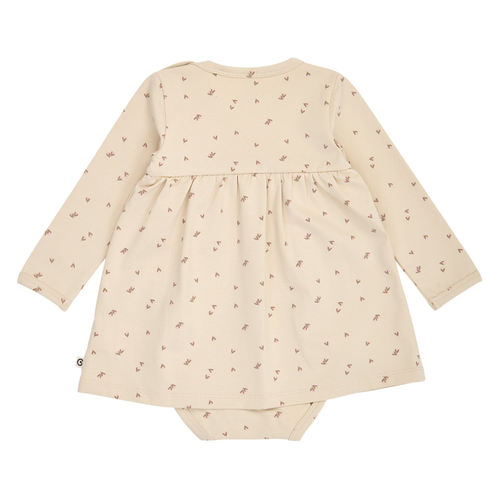 müsli Fleur L/S Dress Body Dress Oak/ Walnut/ Blush 690000334